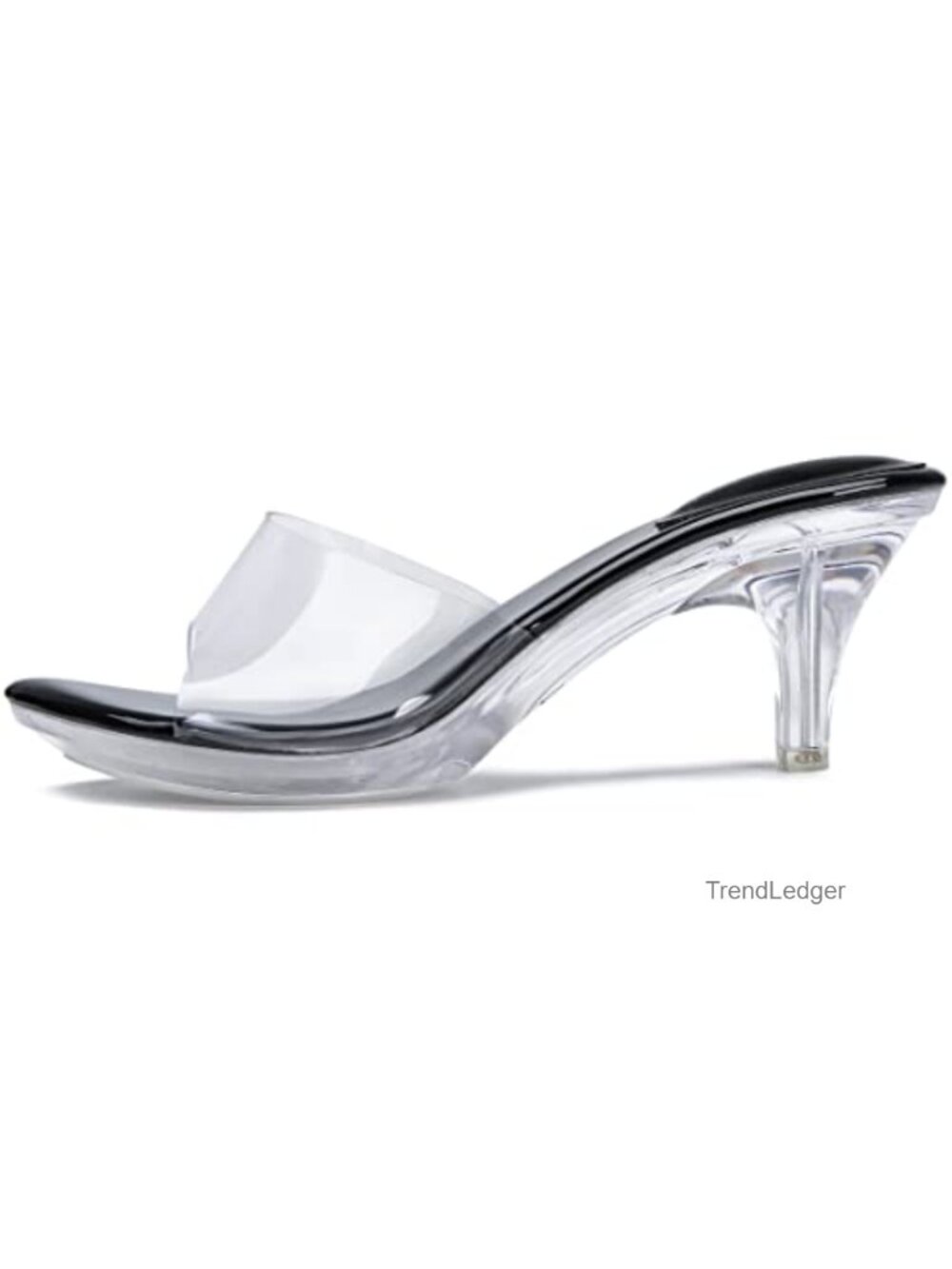 Clear Strappy High Heel Sandals Open Toe Platform Stiletto